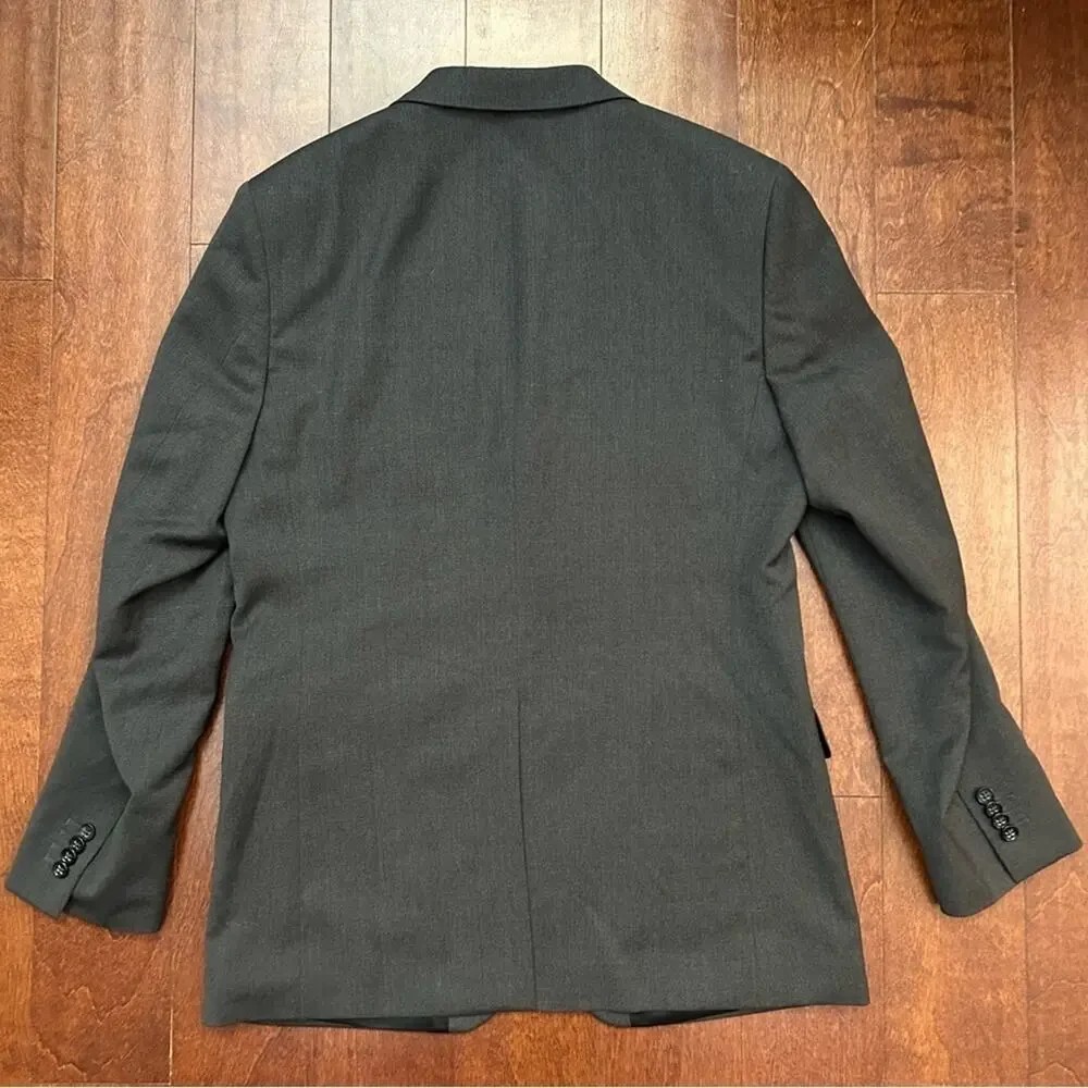 Banana Republic “Modern” Men's 100% Wool Gray Blazer, Size 40R